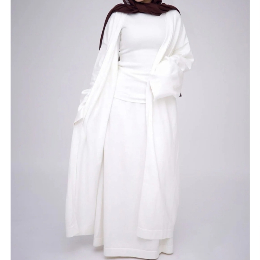 Mariya Knit Cardigan Abaya